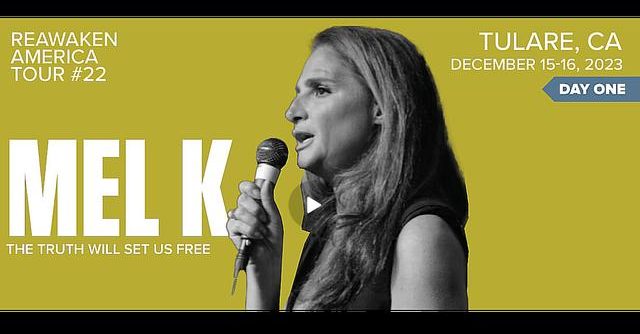 Mel K | The Truth Will Set Us Free | <span>ReAwaken American Tour, CA</span> | 12-22-23